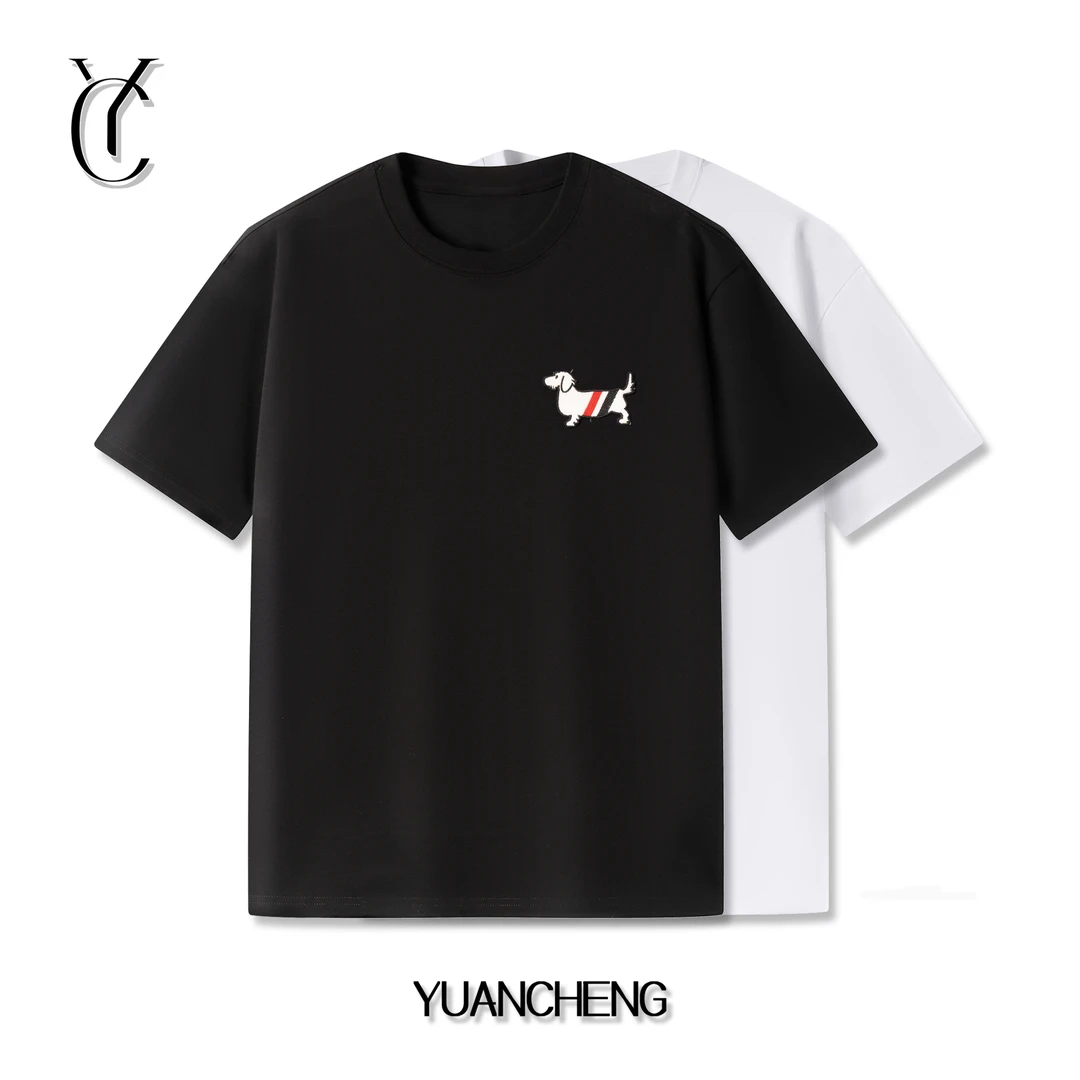 【精品欧货轻奢百搭T恤】广州春夏季男女时尚休闲短袖T恤1676