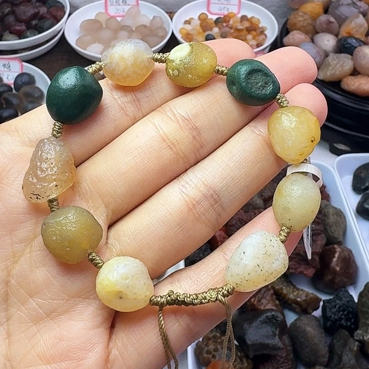 玛瑙/玉髓手链未镶嵌