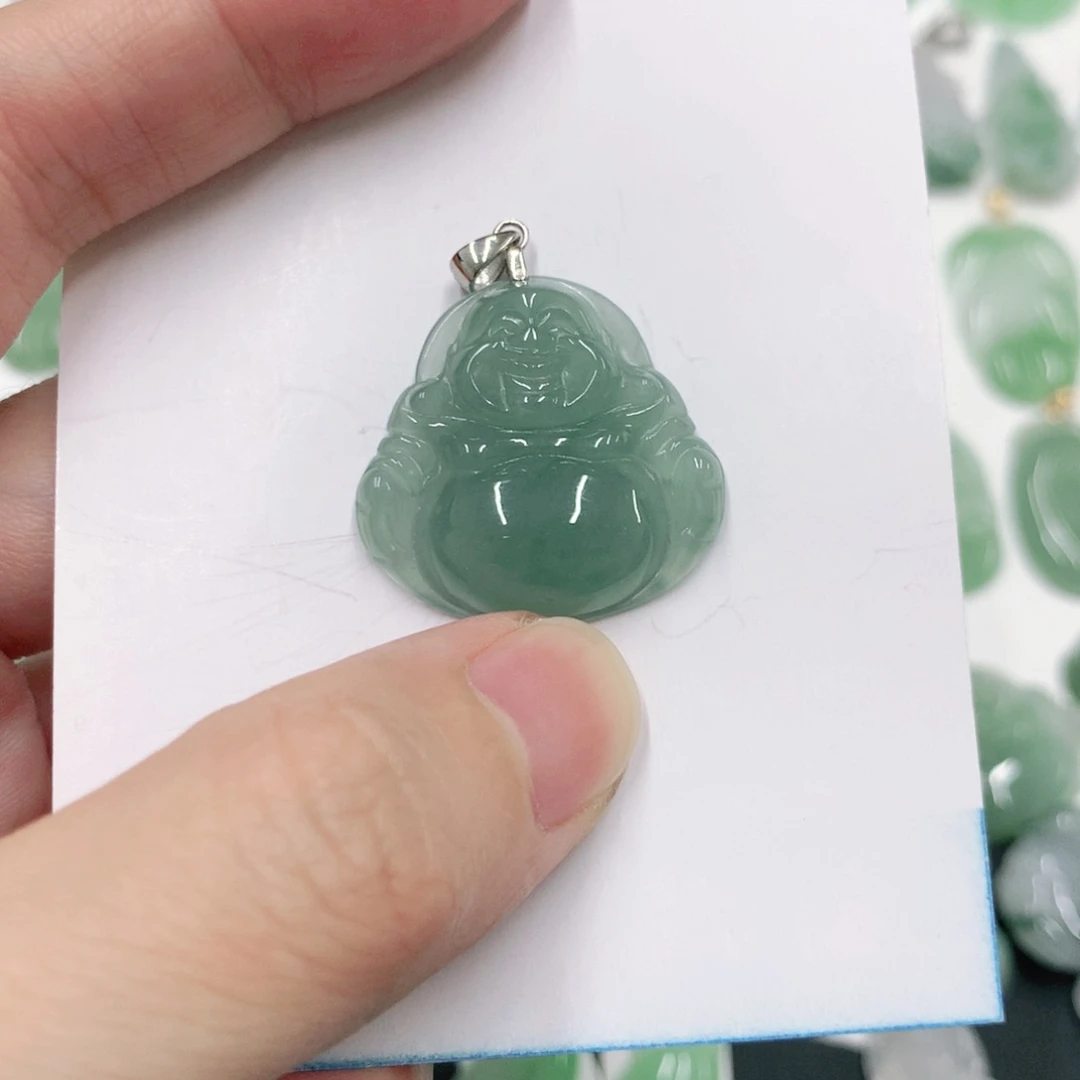 翡翠颈饰银S925镶嵌121212121212