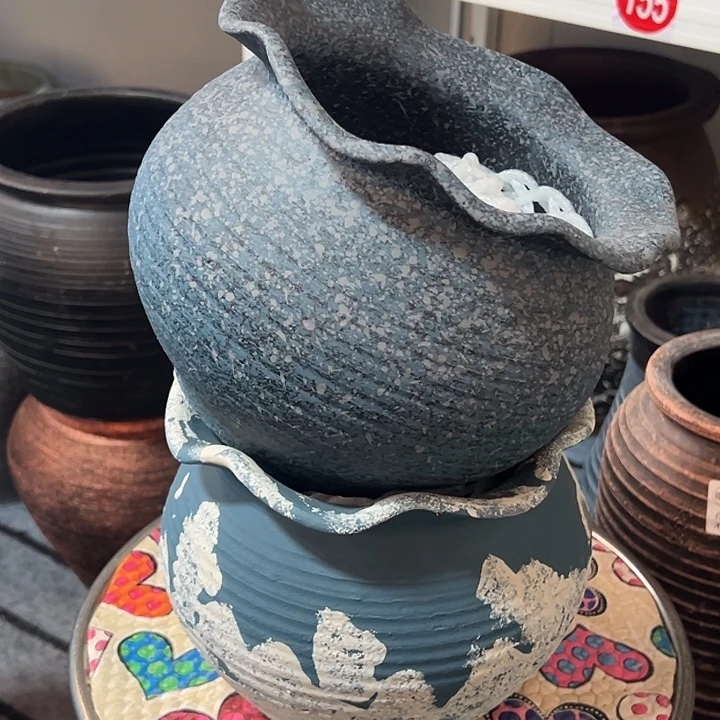 粗陶盆默认打孔高15口18