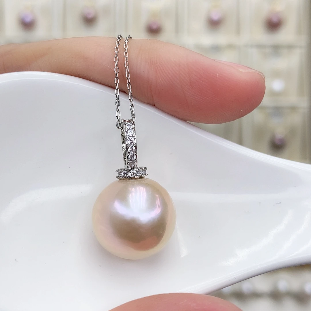 淡水珍珠颈饰合金