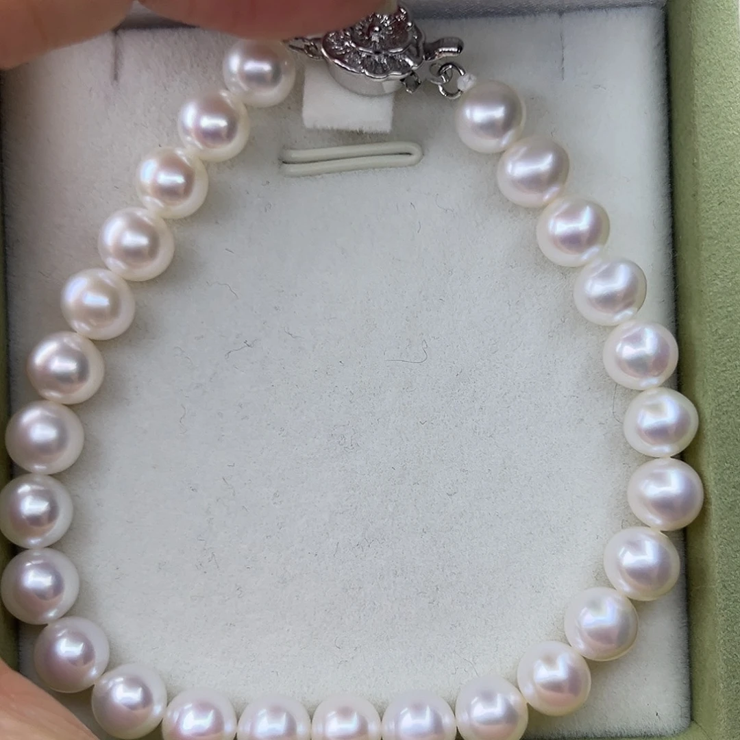 时尚简约百搭荷花扣手链7+