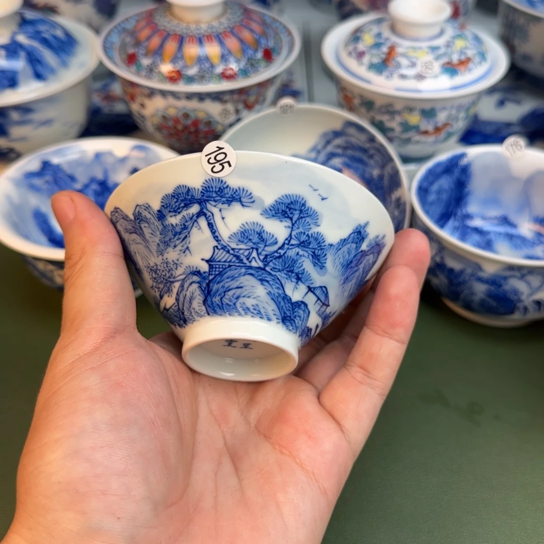 彦祖纯手工手绘茶具195