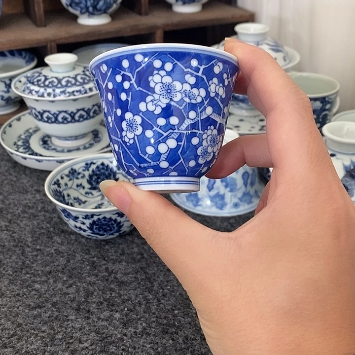 瓷【福利】冰梅铃铛杯