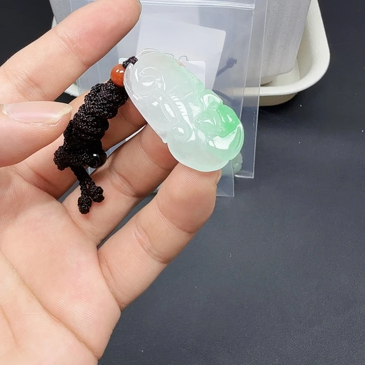 翡翠未镶嵌颈饰41
