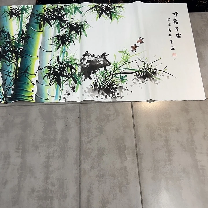 国画精品手绘作品