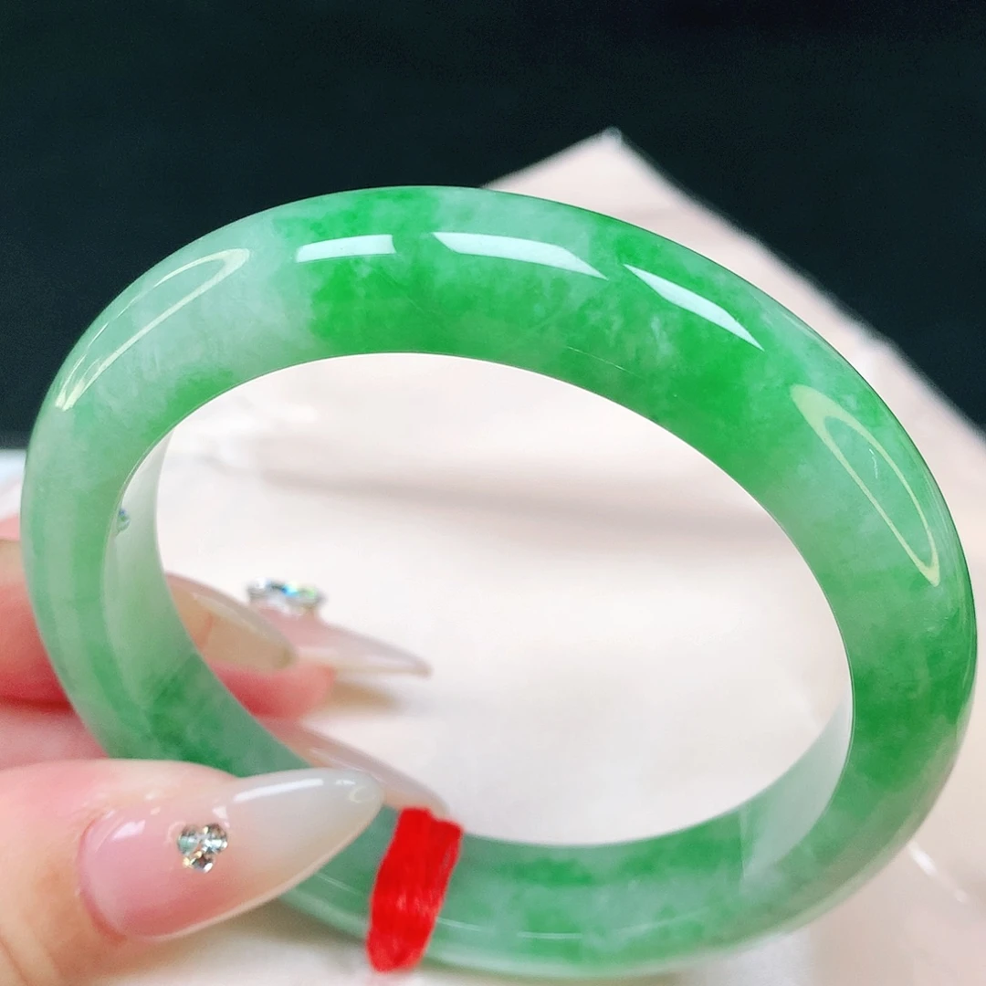 翡翠未镶嵌手镯天然翡翠1511