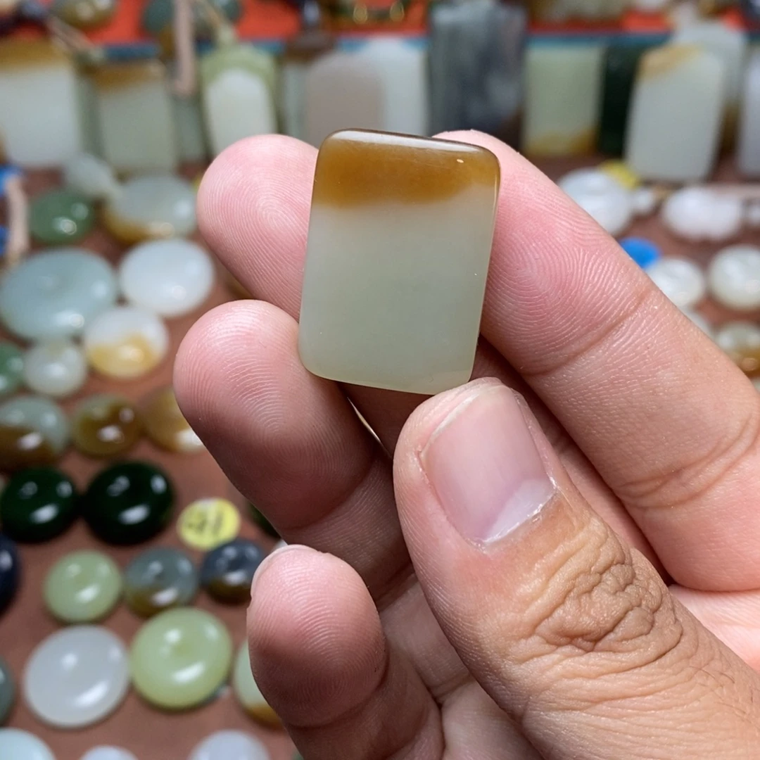 1***绪和田玉未镶嵌吊坠(不含链)
