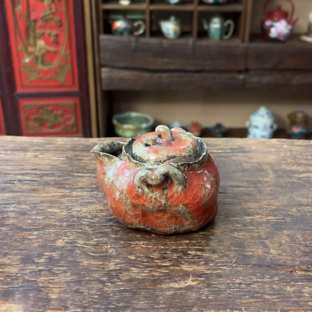 柴烧手工手绘陶瓷