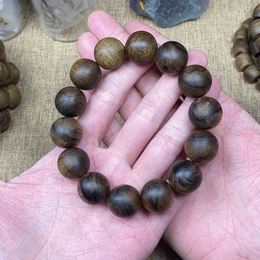 沉香手串吴*玶越南芽庄白棋楠