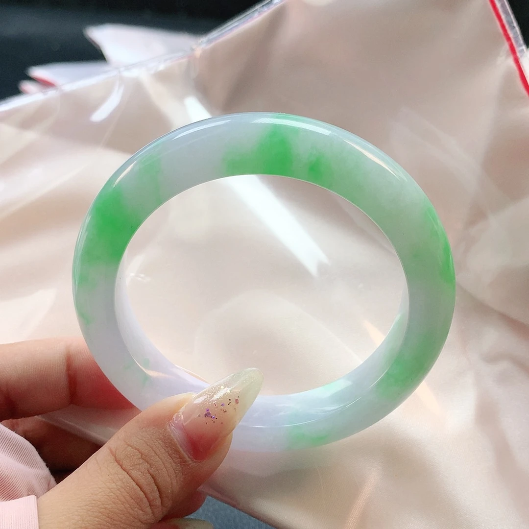 未镶嵌手镯翡翠59圈0093