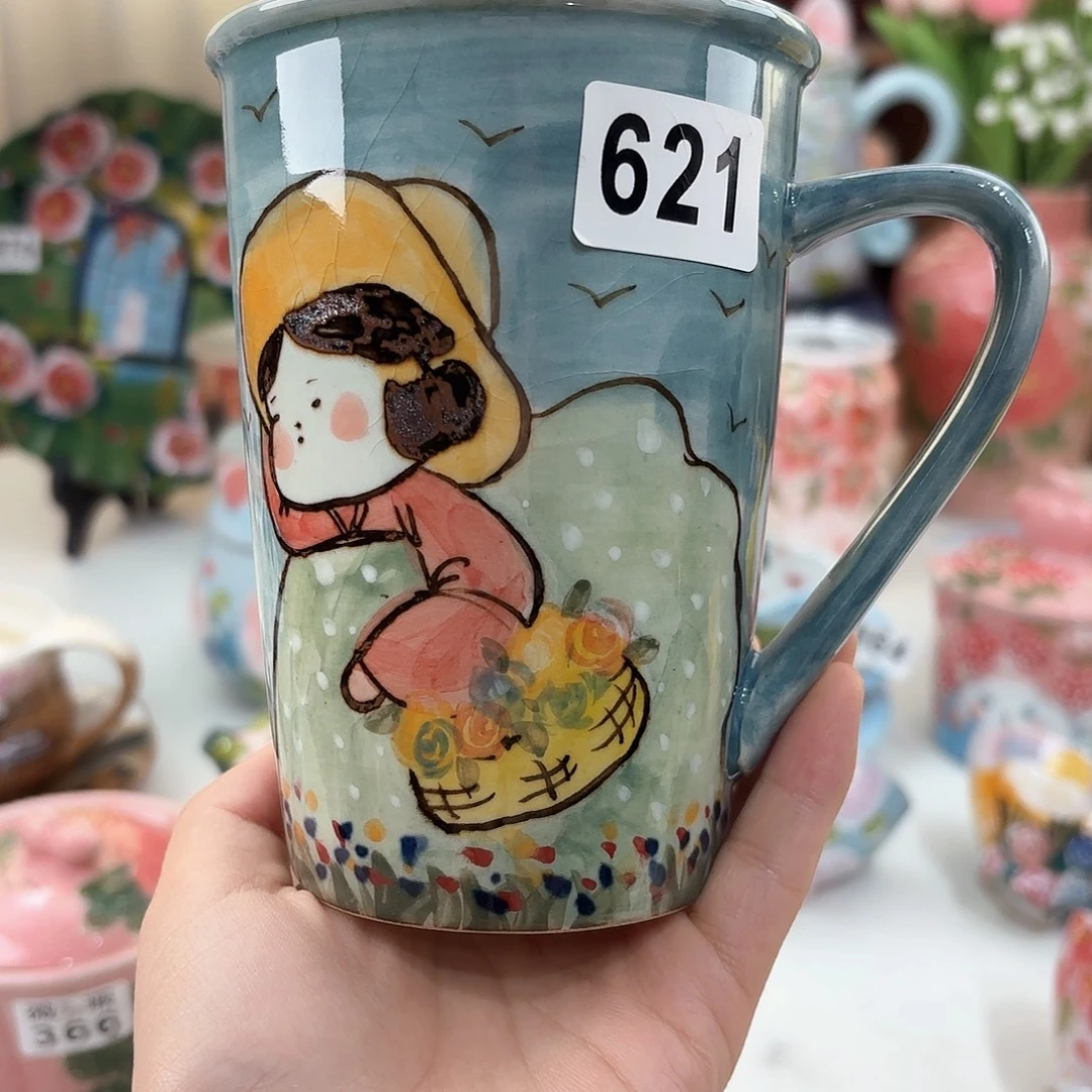 景德镇手绘高温釉下彩陶瓷茶具
