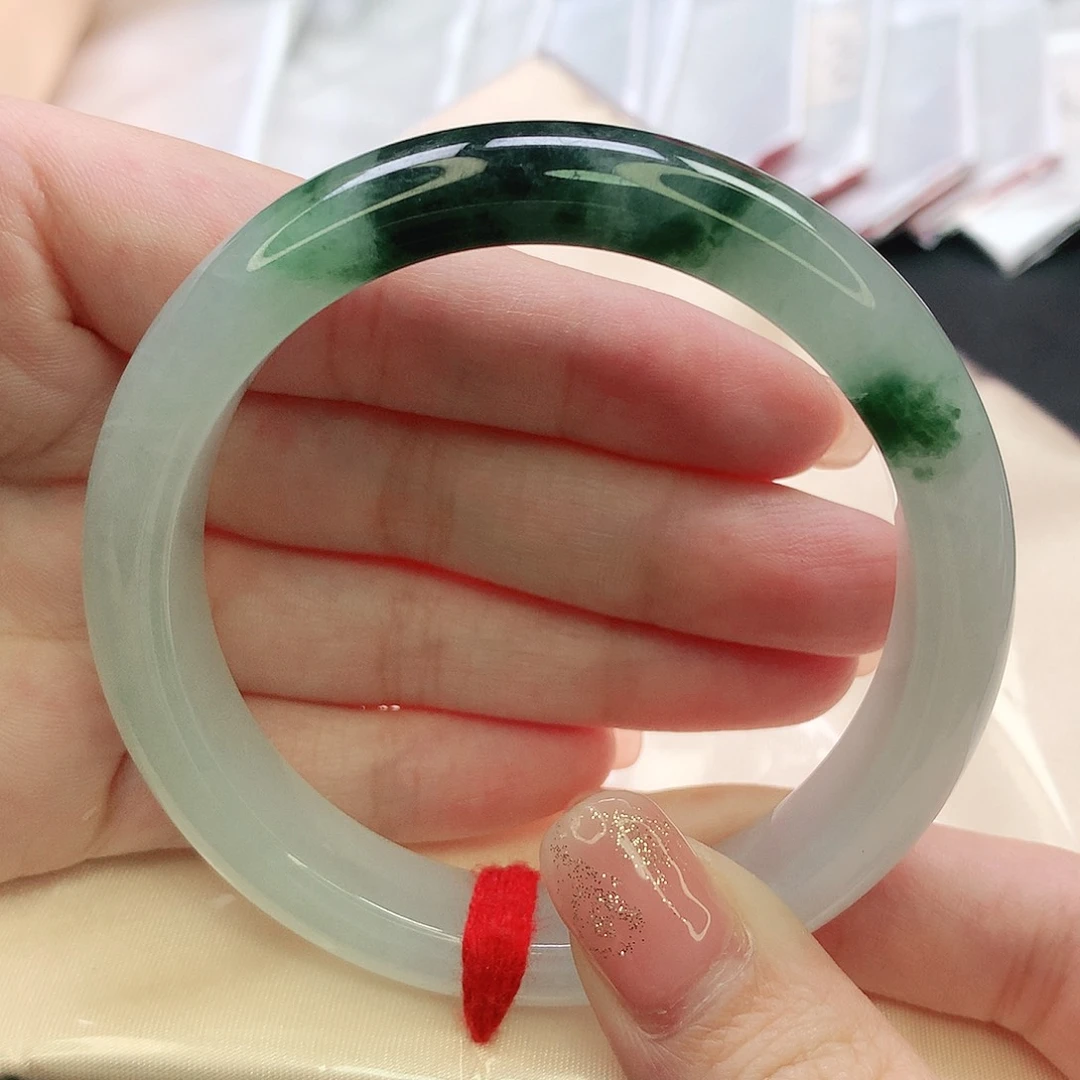 未镶嵌手镯翡翠缅甸天然A货翡翠 56.7