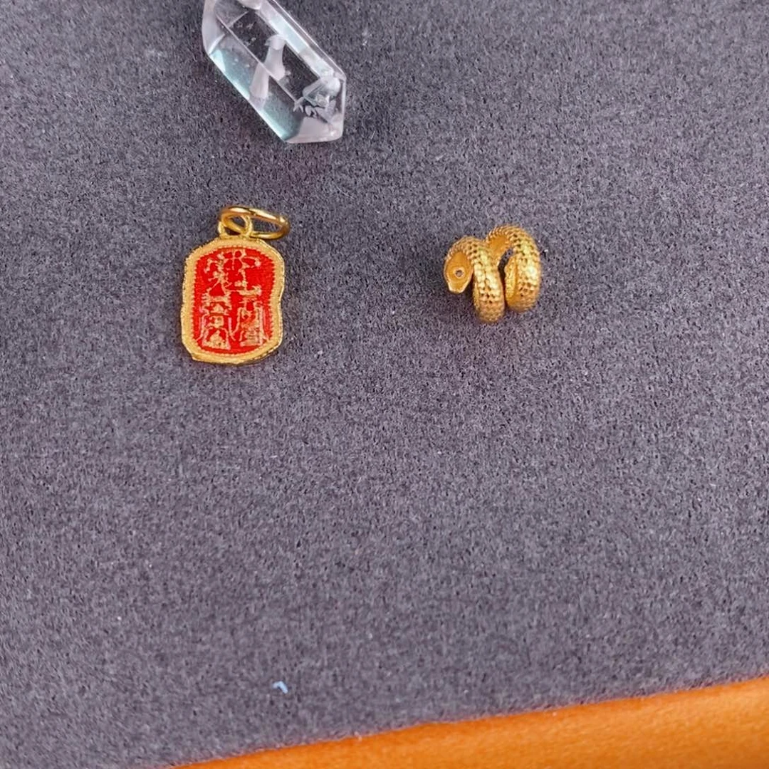 水晶珠宝半成品银S925镀金镶嵌