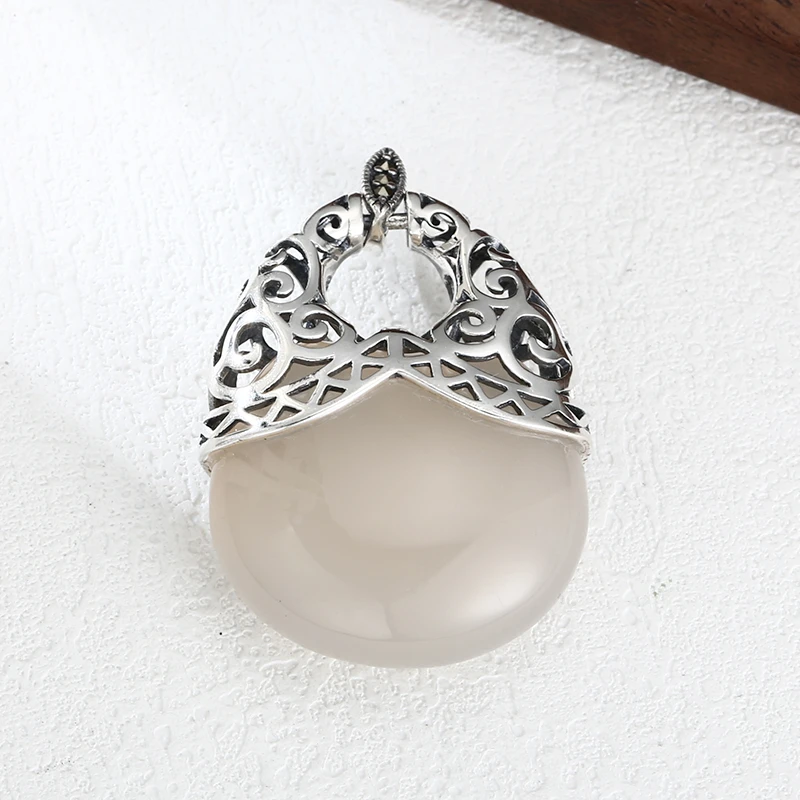 吊坠925银 福包吊坠 百搭项链流行挂坠