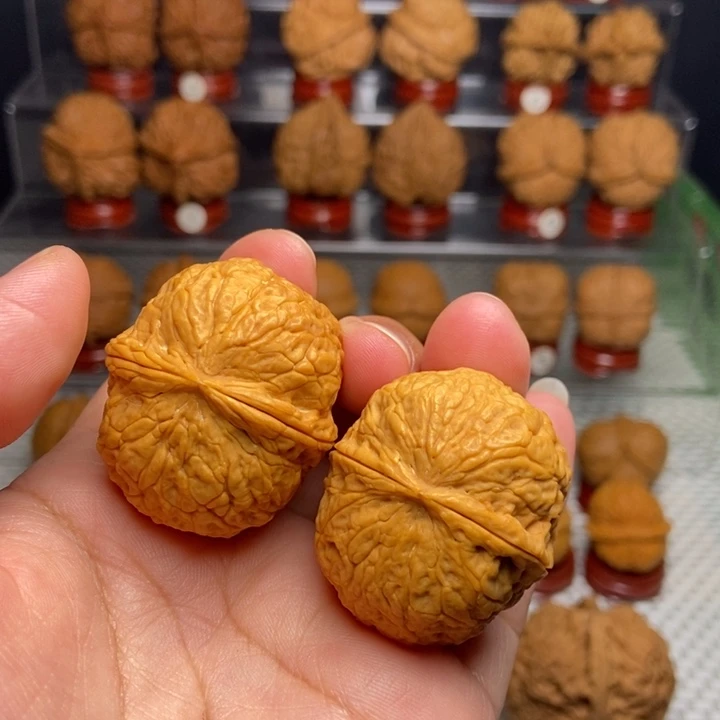 文玩核桃把件金馒头17