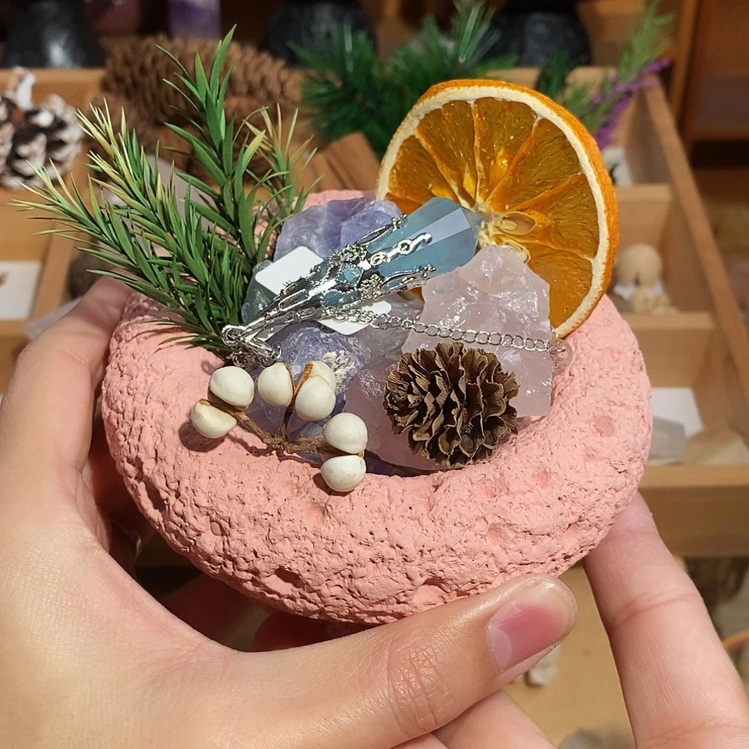 未镶嵌水晶珠宝半成品