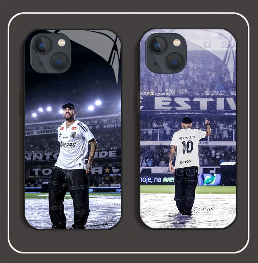 马儿足球钢化玻璃手机壳适用苹果/华为/荣耀/VIVO/OPPO小米配件