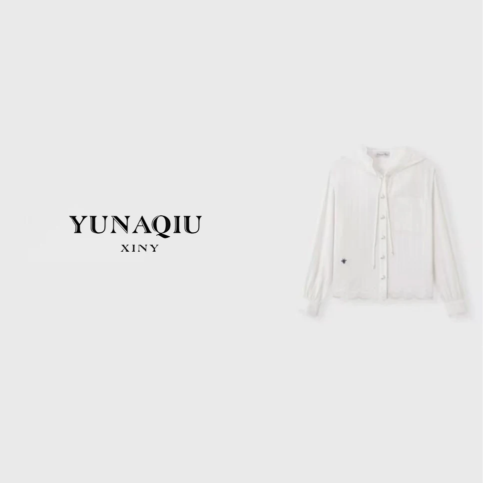 YUNAQIU女装时尚连帽卫衣-9586