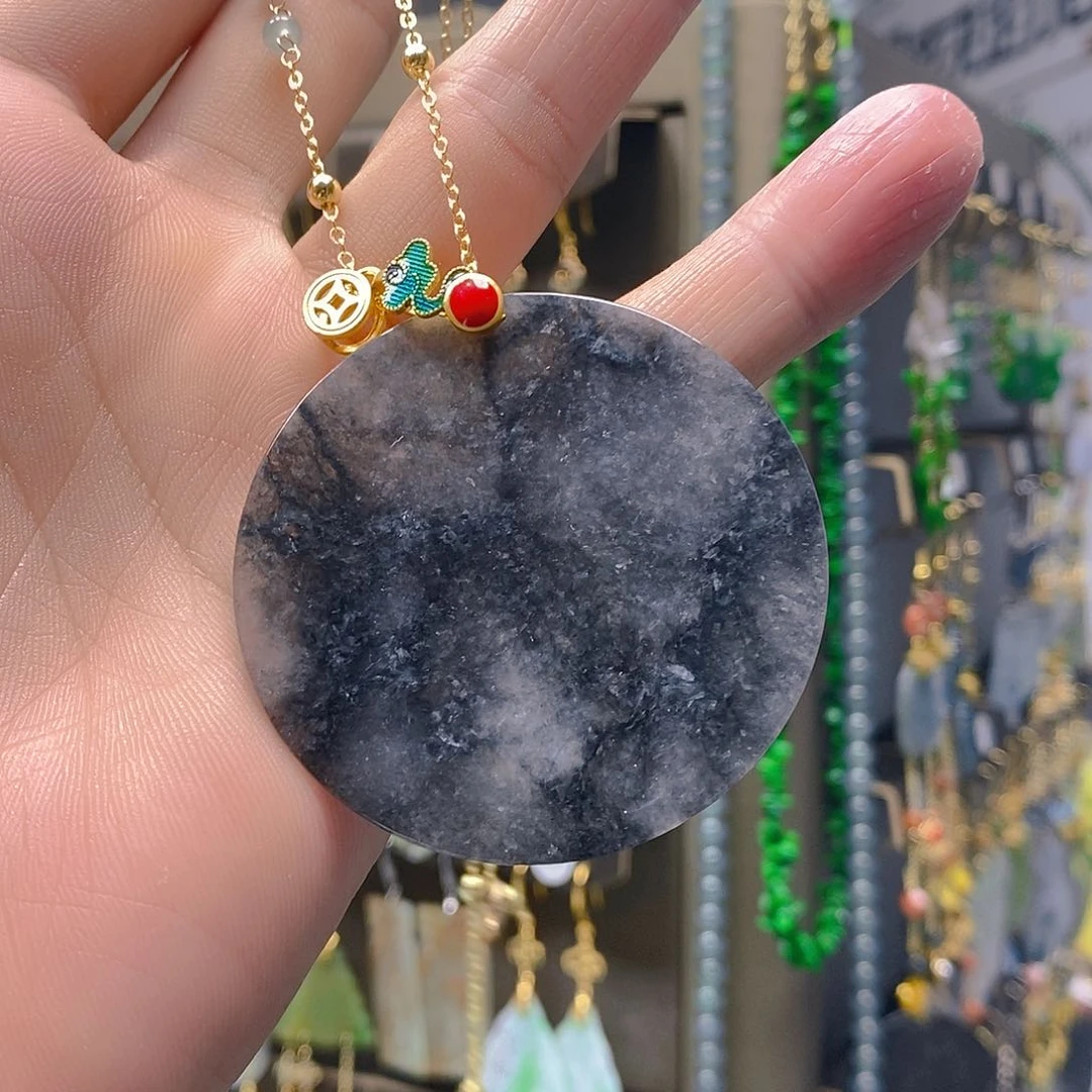 颈饰未镶嵌翡翠翡翠