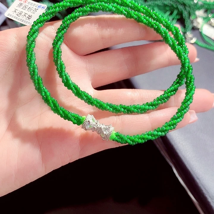 毛衣链未镶嵌翡翠