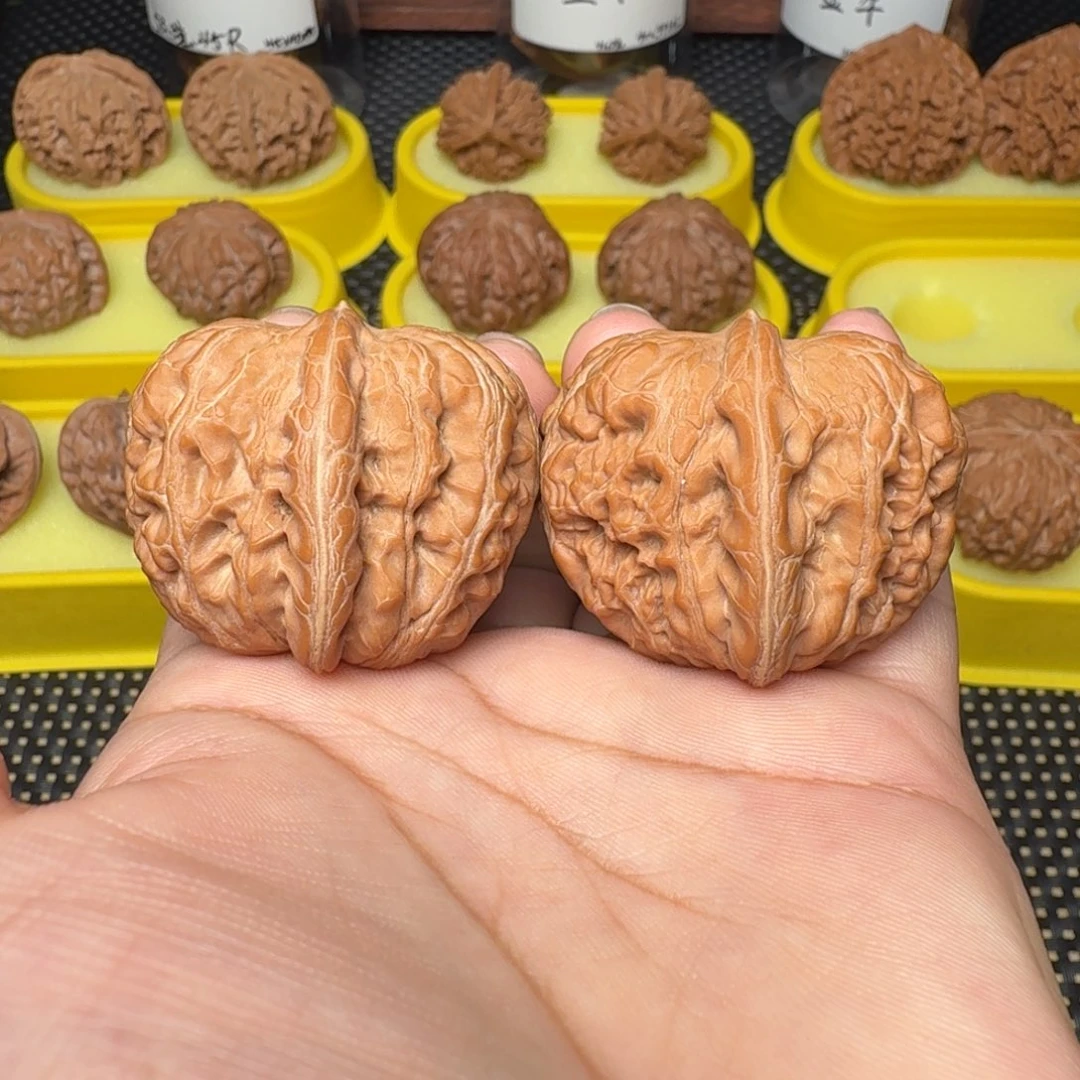 塔***塔把件文玩核桃41平谷元宝