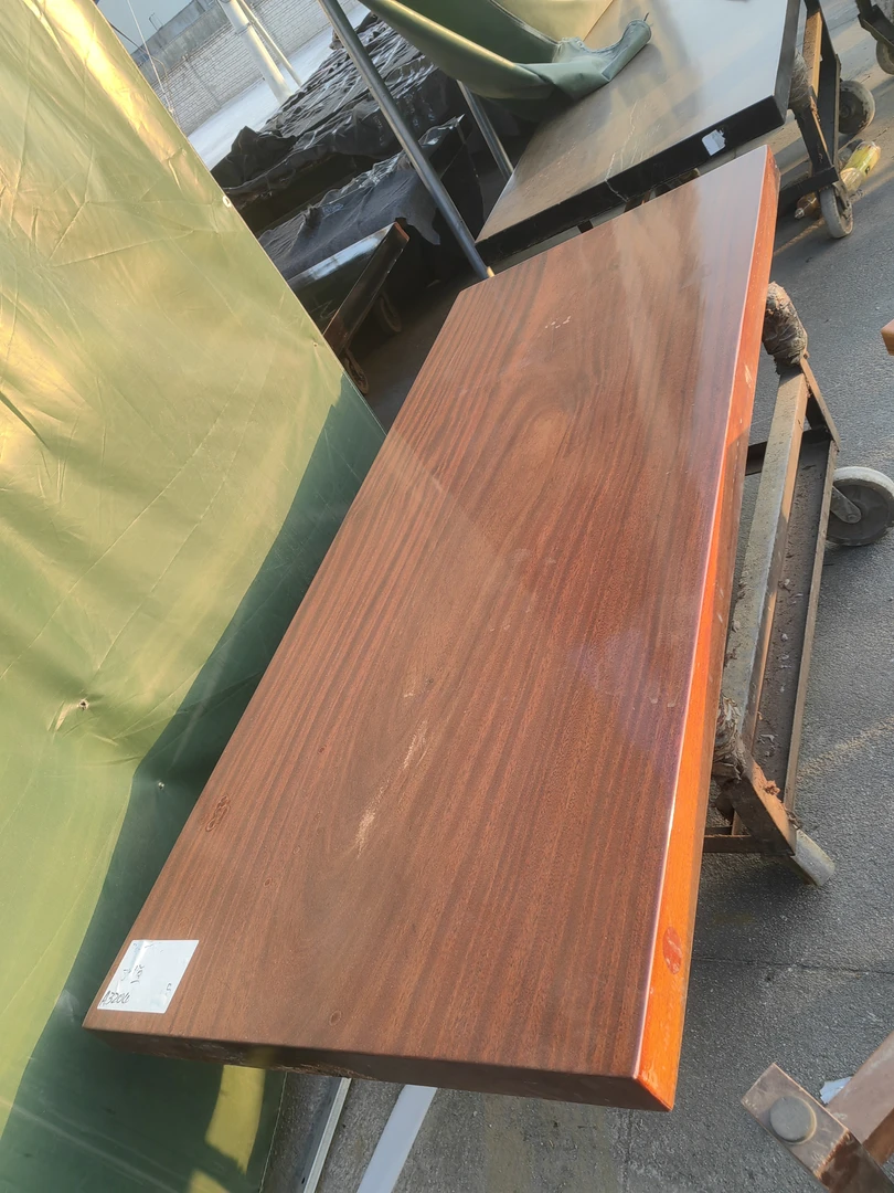 非洲进口实木大板茶桌办公桌