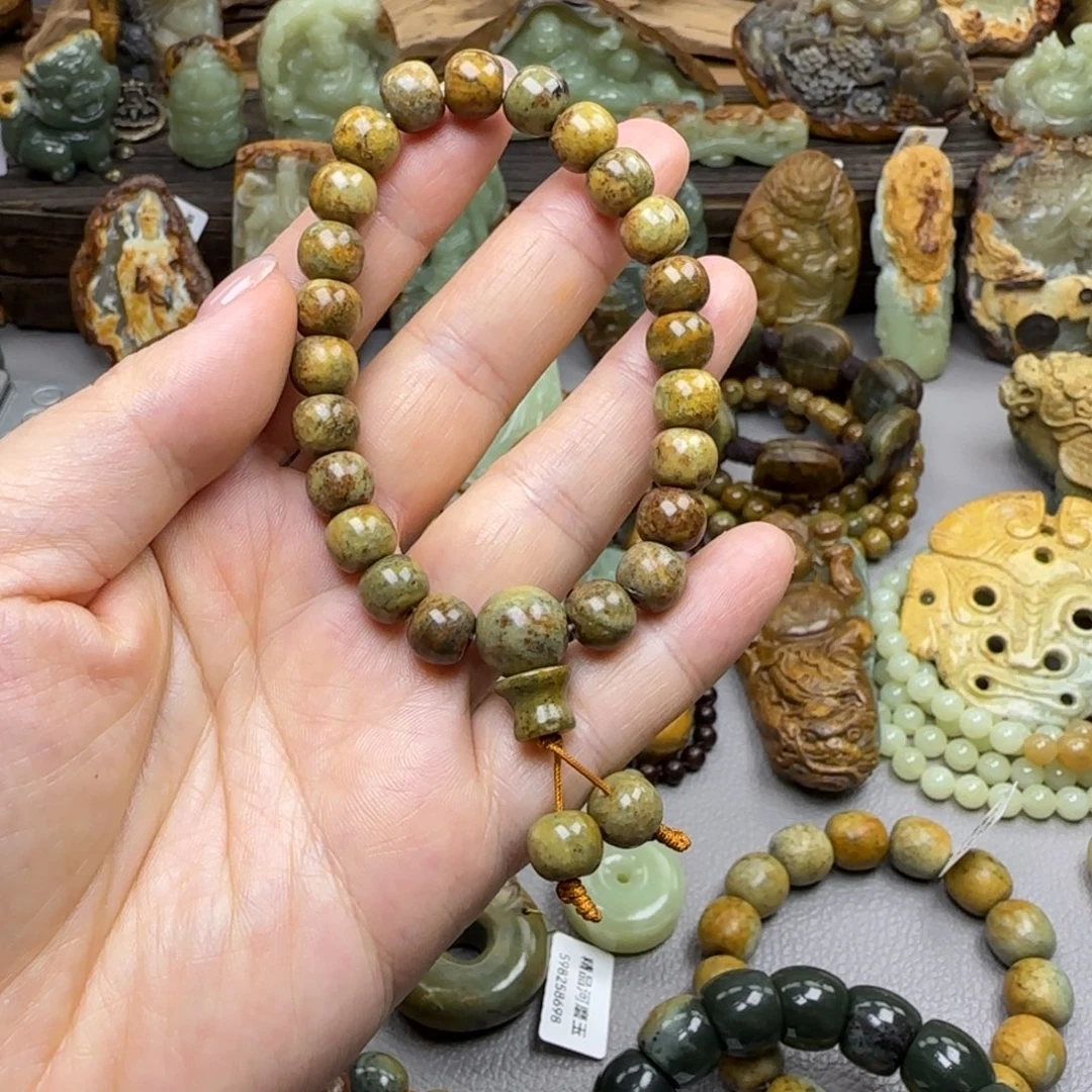 岫岩河磨玉（透闪石质玉）未镶嵌珠宝奇石