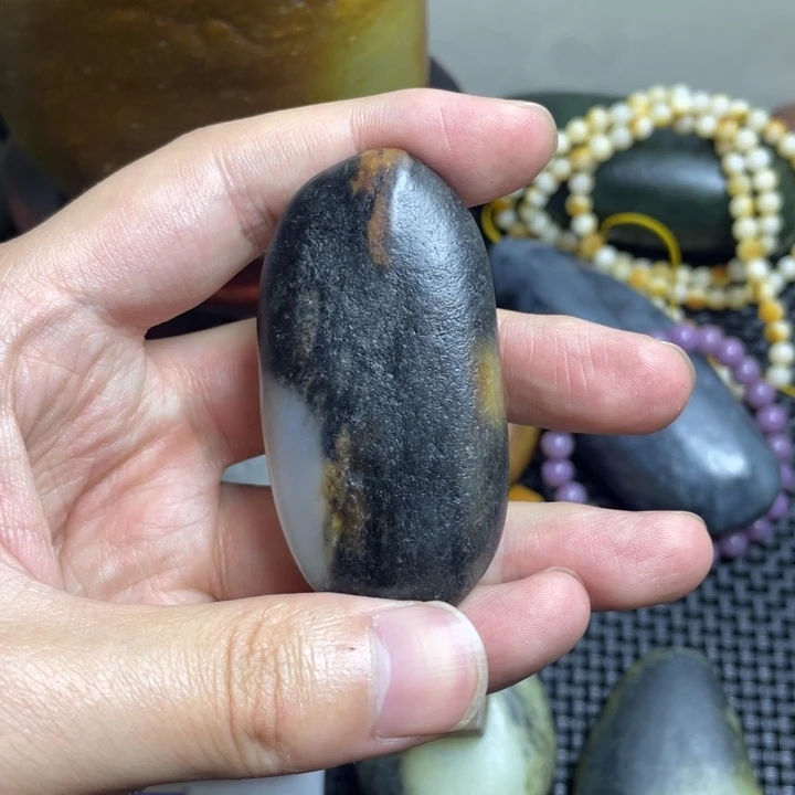 和田玉挂件未镶嵌天***稀