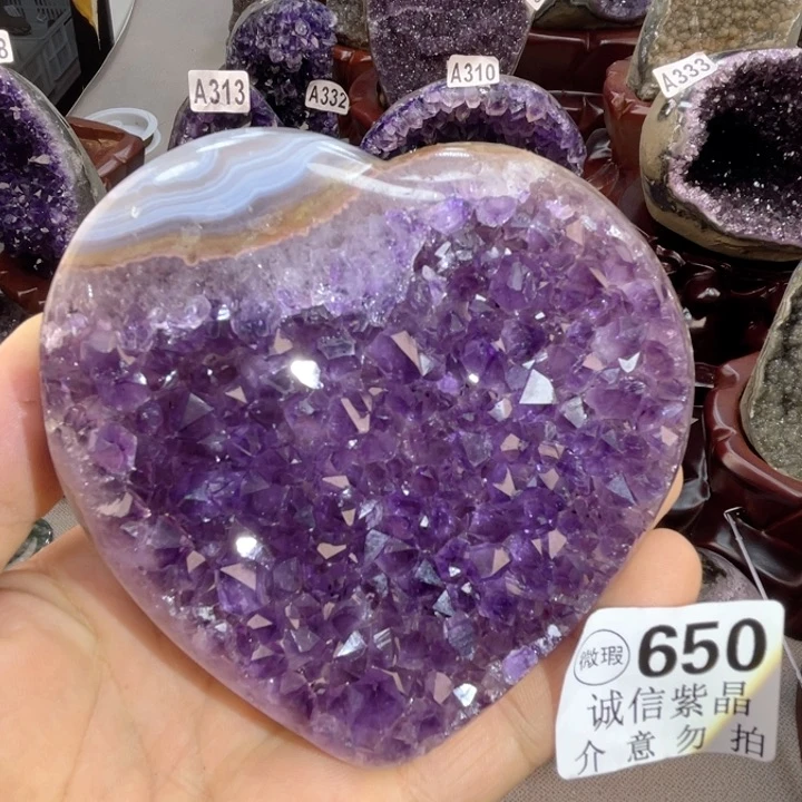 未镶嵌大型摆件（非配饰）紫晶