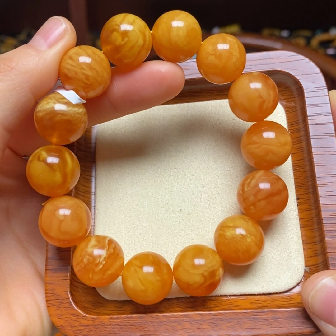 【闪购商品】蜜蜡手链未镶嵌手串