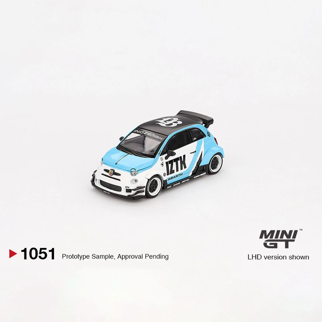 MINIGT车模 1:64 合金 1051号 阿巴斯595 小比例汽车模型收藏小车
