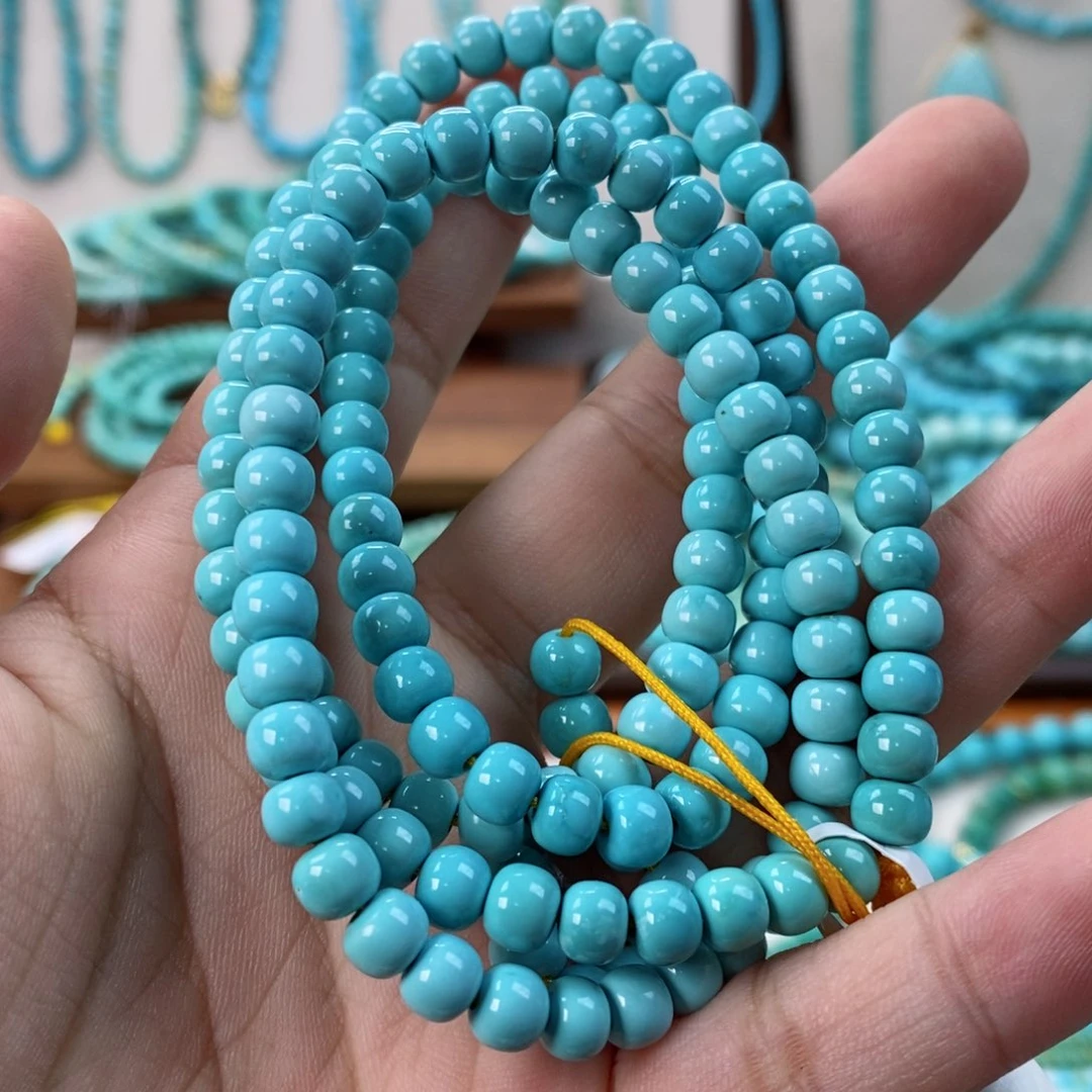 b***n绿松石未镶嵌108串