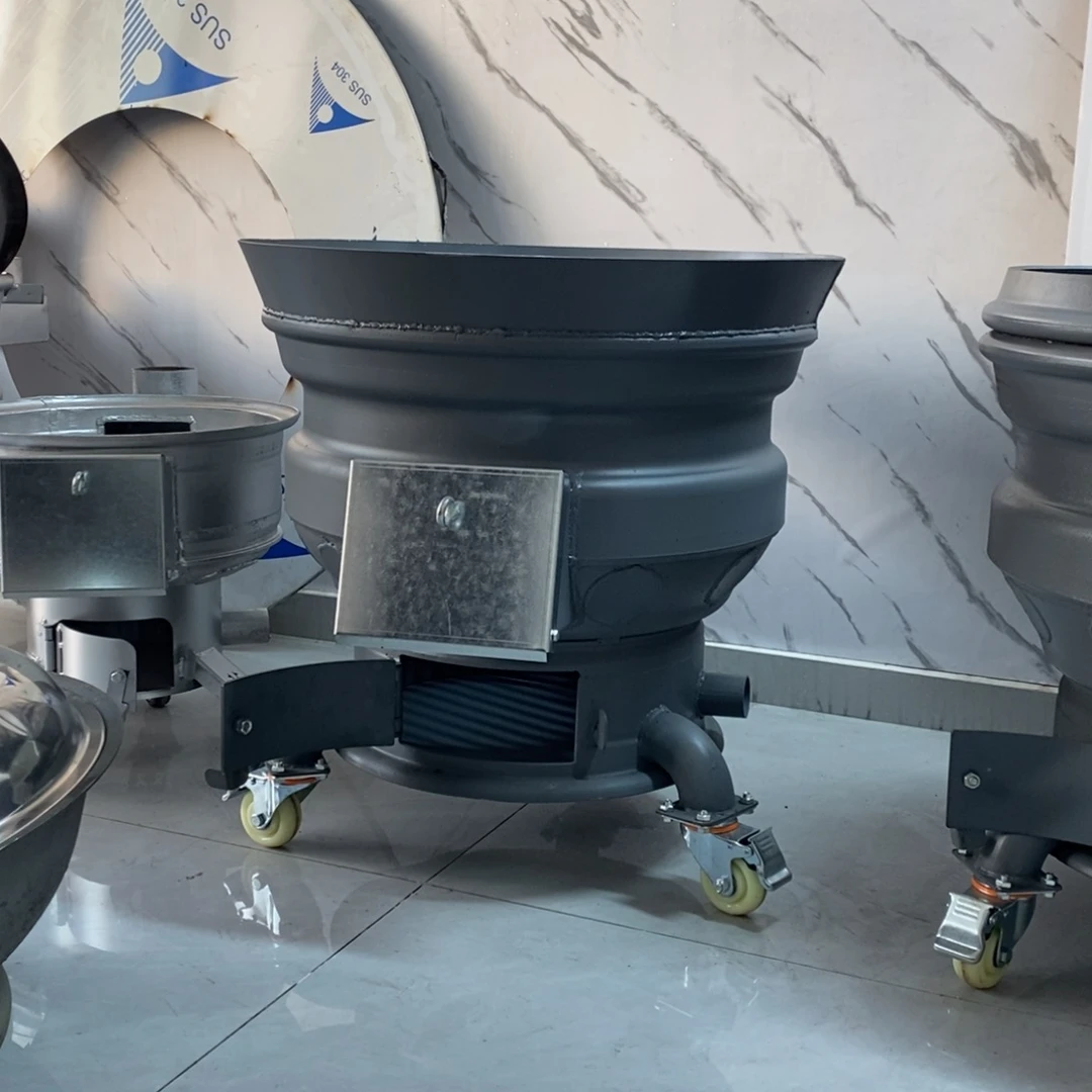 用***军轮毂双喇叭口柴火灶