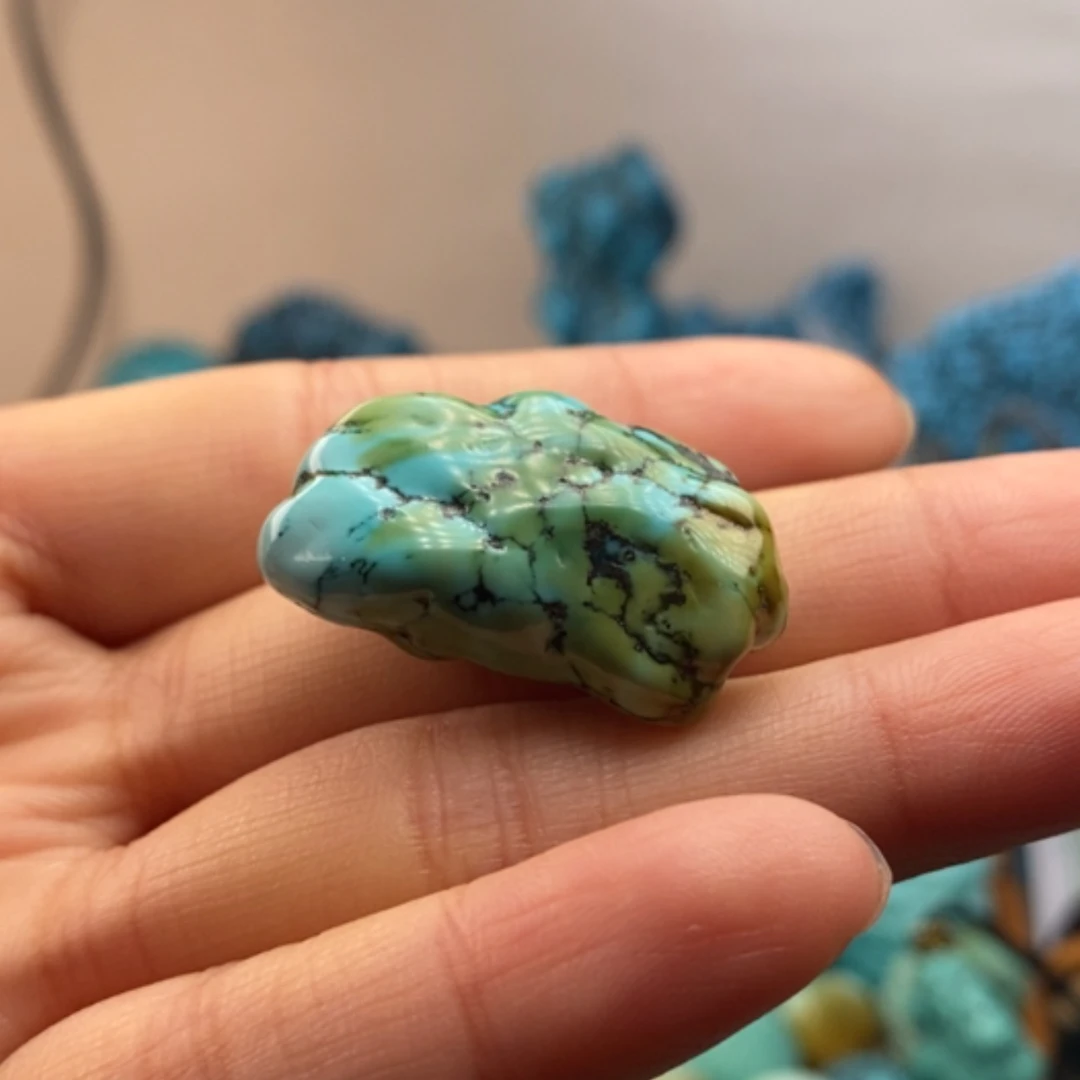 【闪购商品】未镶嵌绿松石珠宝半成品