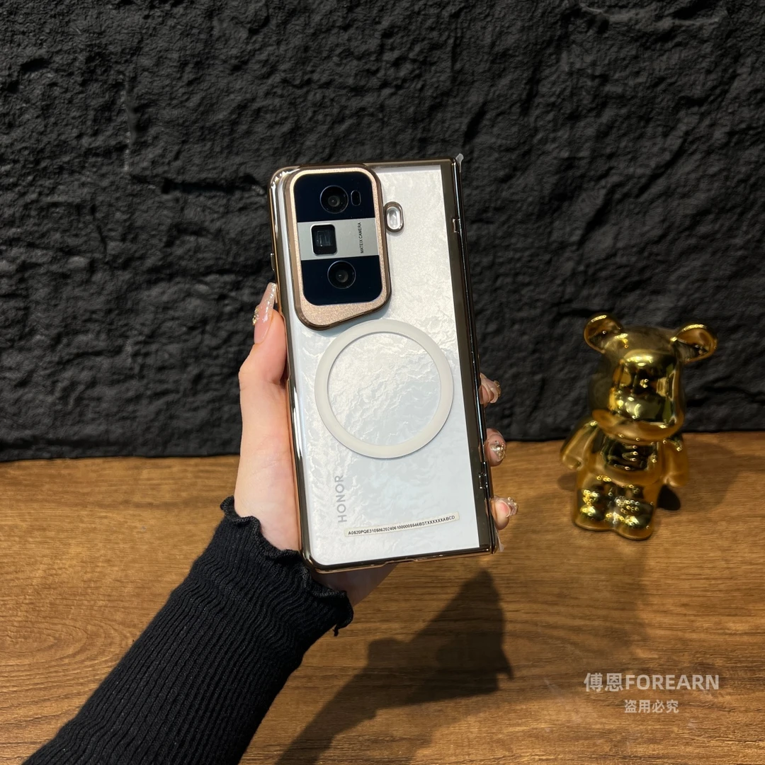 适用于荣耀magicvs3手机壳magic vs3折叠屏支架保护套FLC-AN00