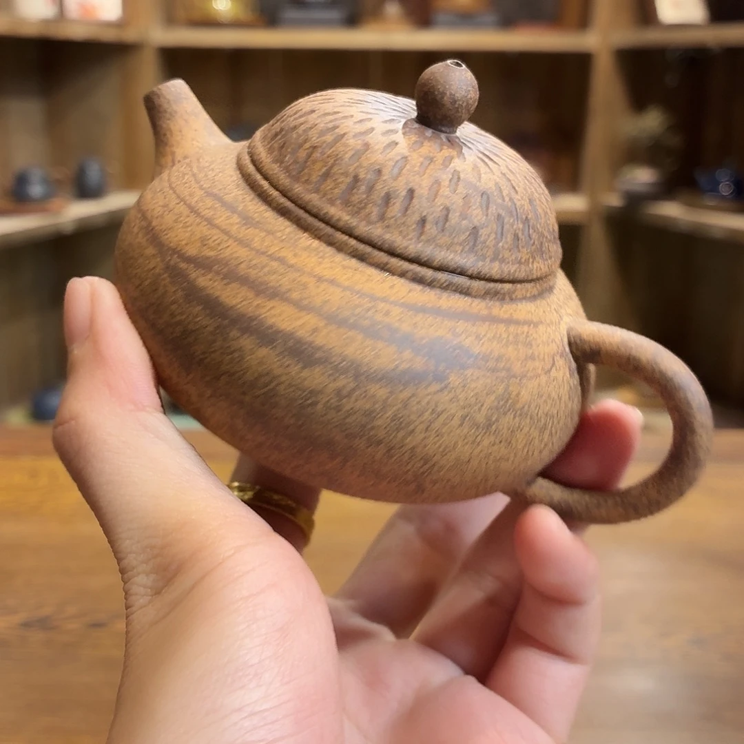 柴烧老岩泥茶器皿