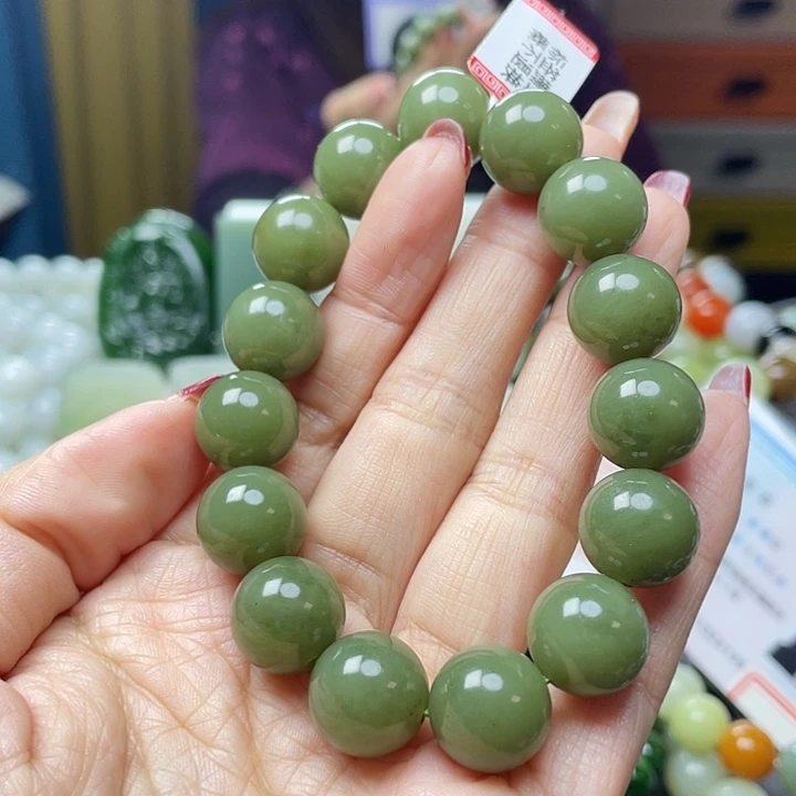 和田玉手链未镶嵌