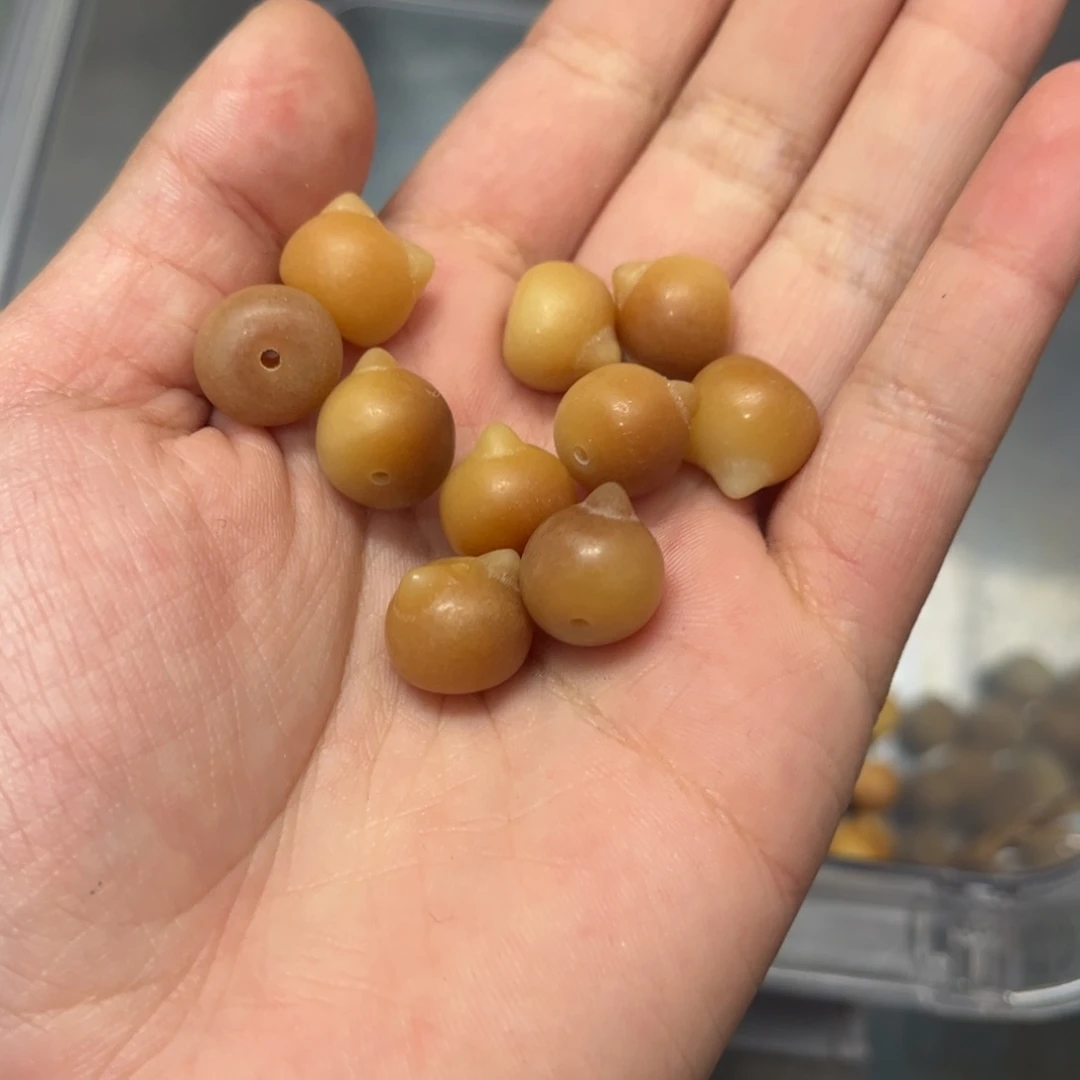 【闪购商品】白玉菩提吊坠?*｀z/12 50颗不售后猫头