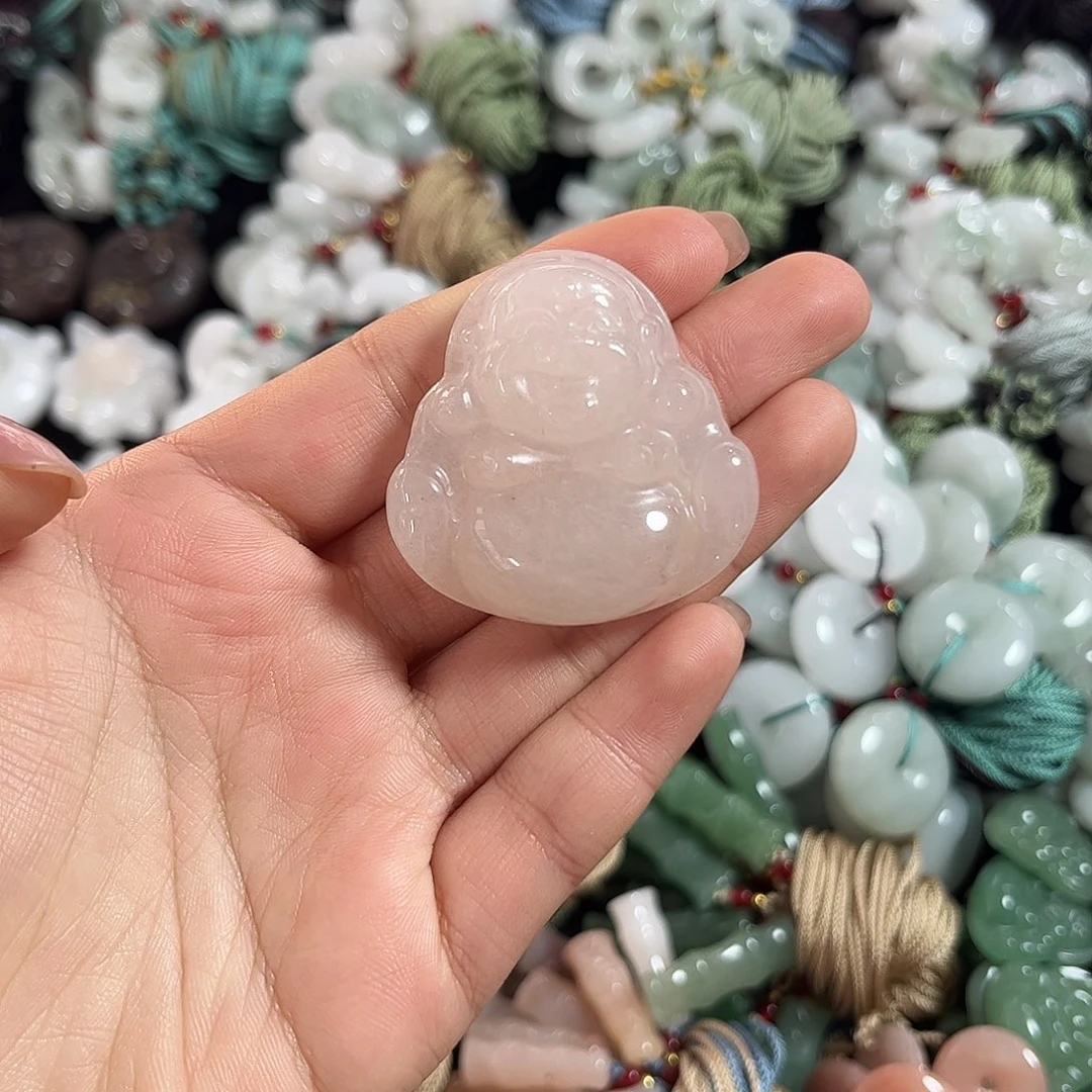 颈饰未镶嵌石英质玉简***爱佛公