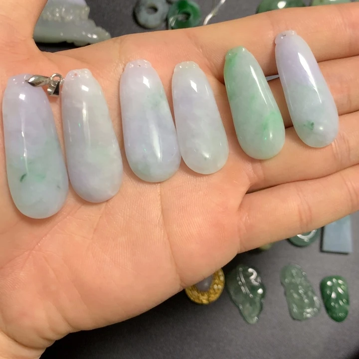 翡翠裸石多样性发货发其一