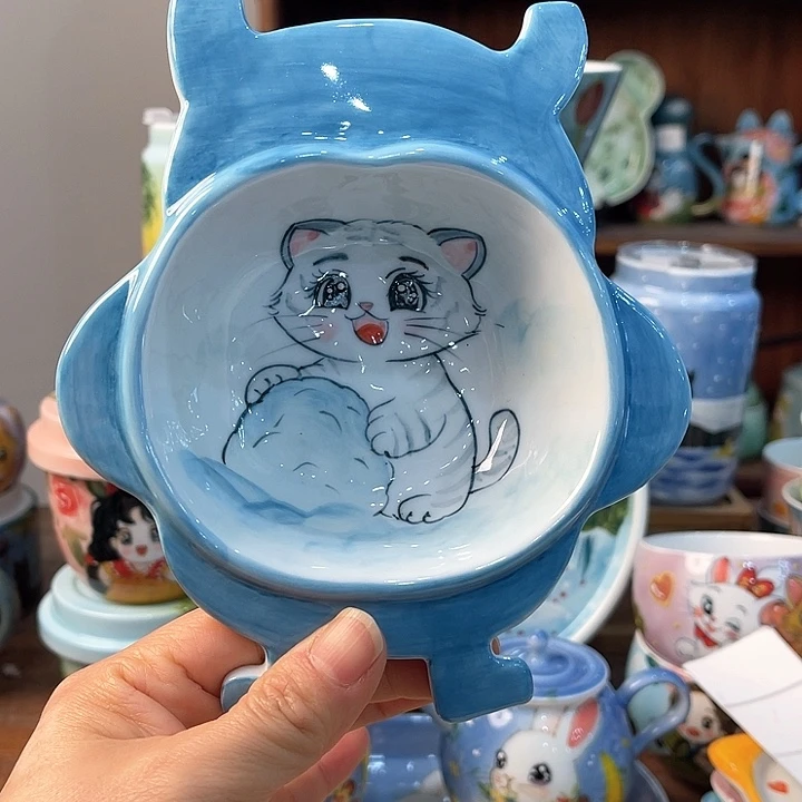 陶景德镇釉下手绘陶瓷