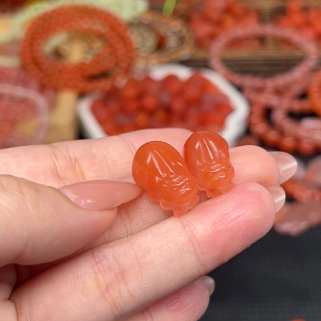 时***走吊坠(不含链)未镶嵌南红玛瑙