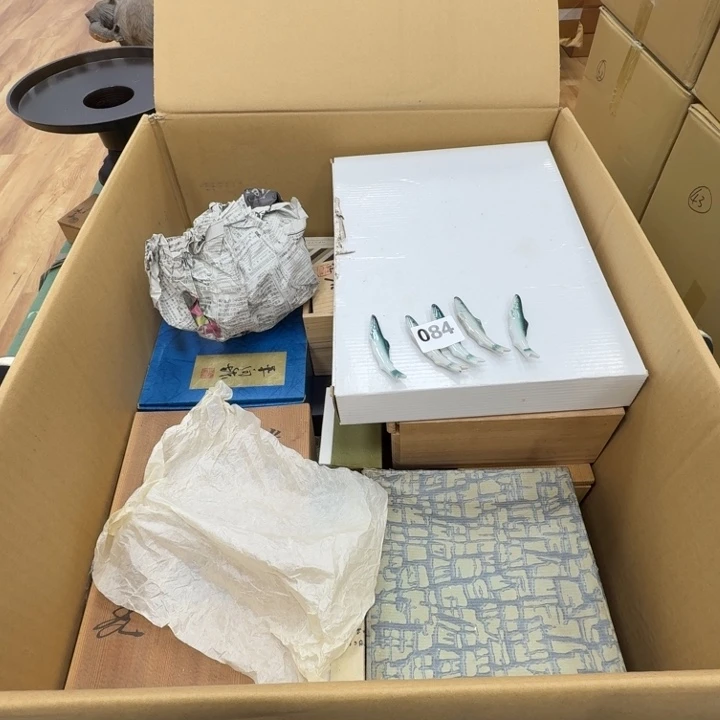 瓷片一****?工艺品摆件瓷器摆件正能量