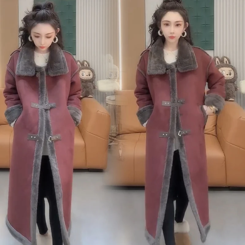 2025秋冬新款时尚显瘦气质网红高档洋气女高级百搭宽松大码外套潮