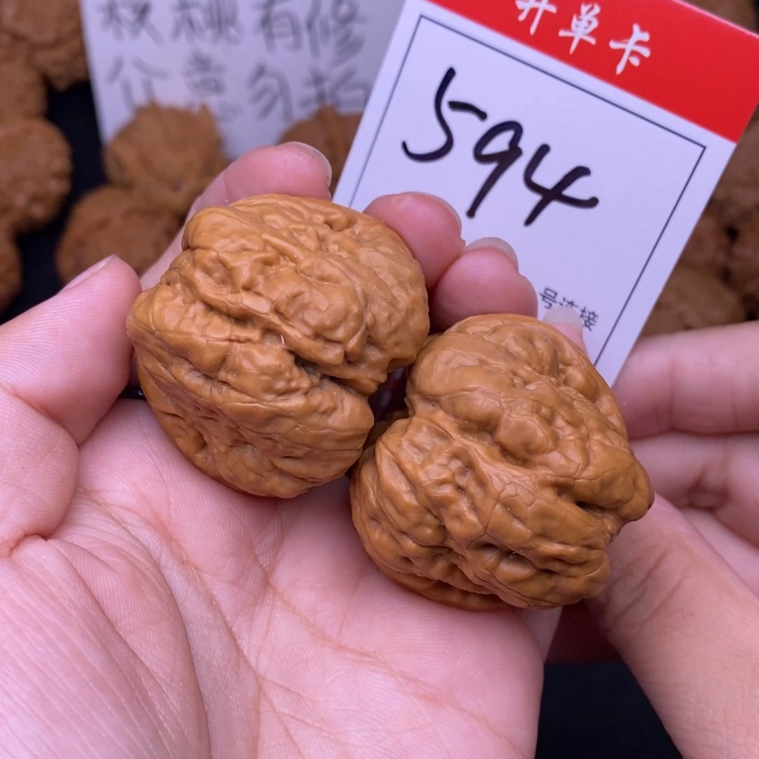 文玩核桃把件594蛤蟆头4.0