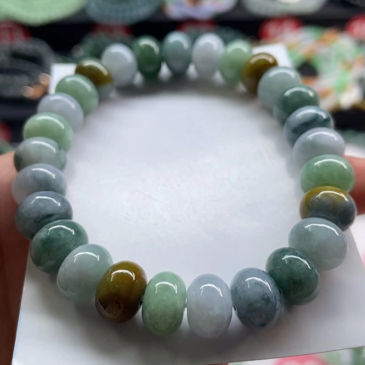 未镶嵌手链翡翠卡10.7