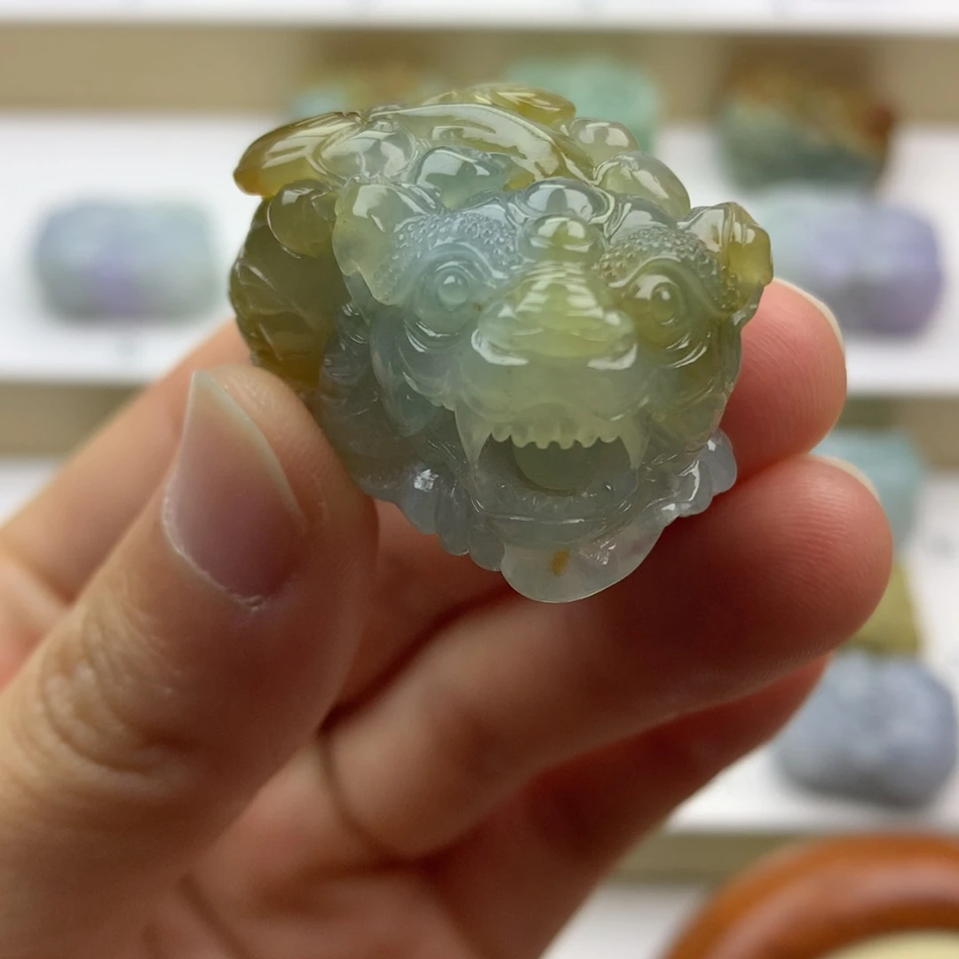 翡翠吊坠(不含链)未镶嵌天然缅甸翡翠A货貔貅