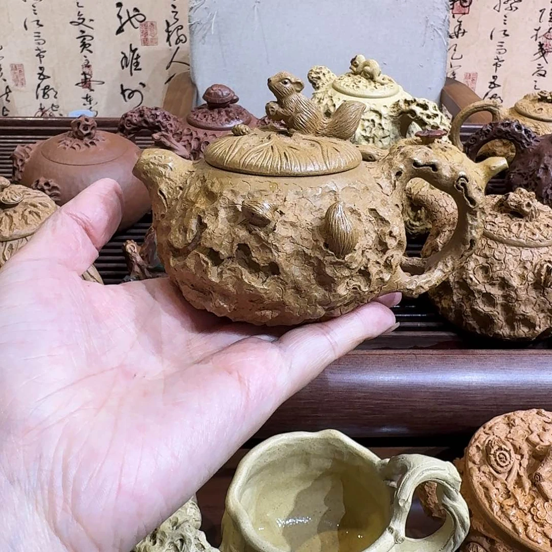 紫砂茶壶l****g老段供春