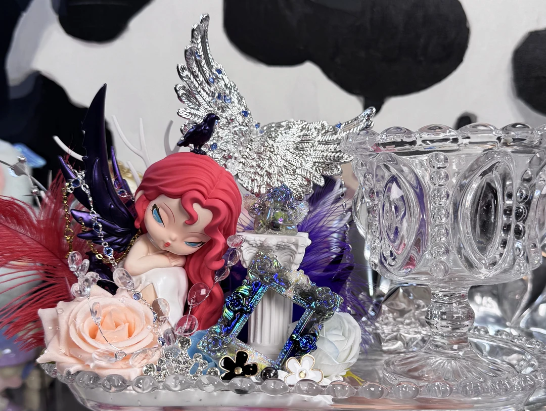 原创手工定制级DIY奶油胶托盘摆台，按拍到的价格选